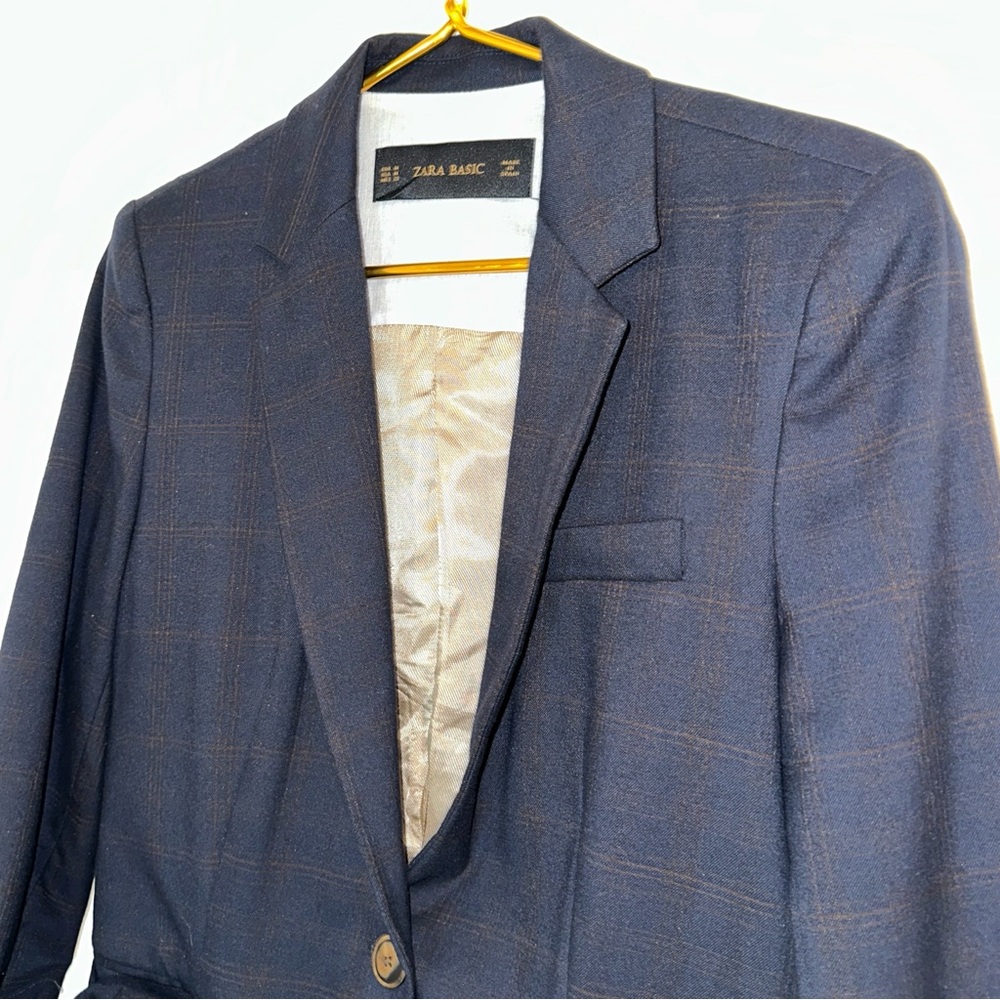 Zara Woman Navy Blazer
